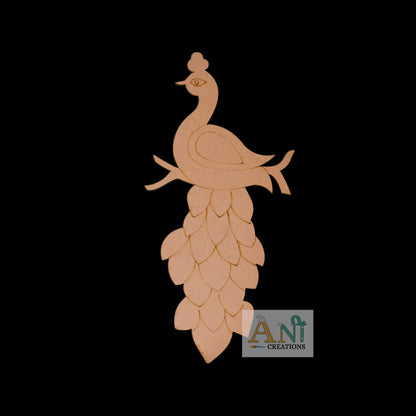 Peacock 3 MDF Cutout