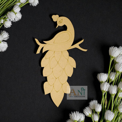 Peacock 2 MDF Cutout