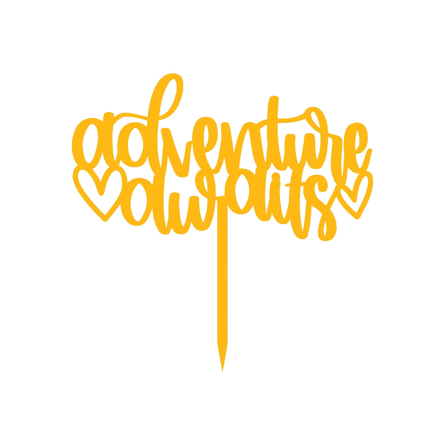 Adventure A Waits Cake Topper