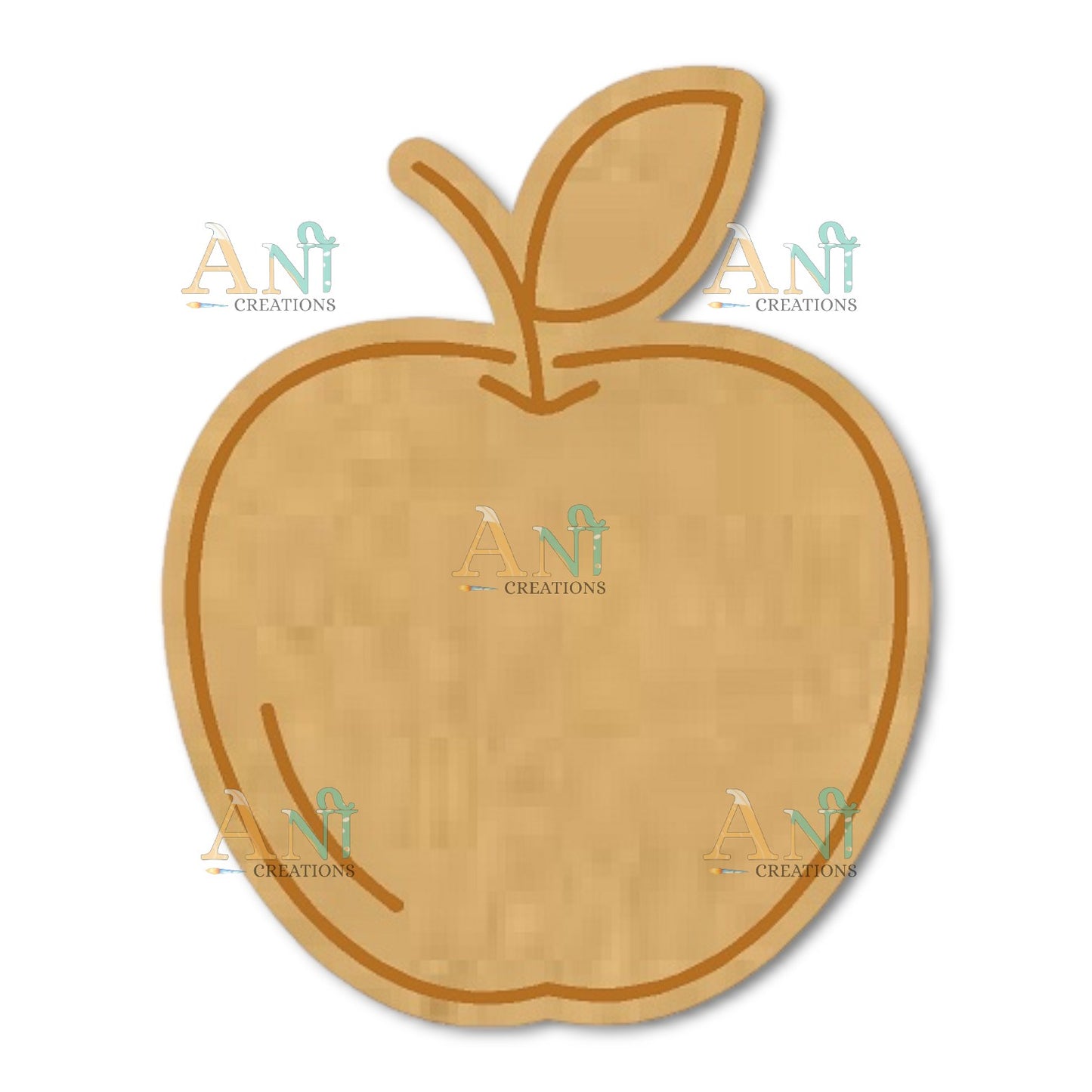Apple 2 MDF cutout