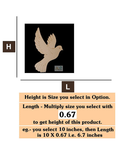 Bird 6 MDF Cutout