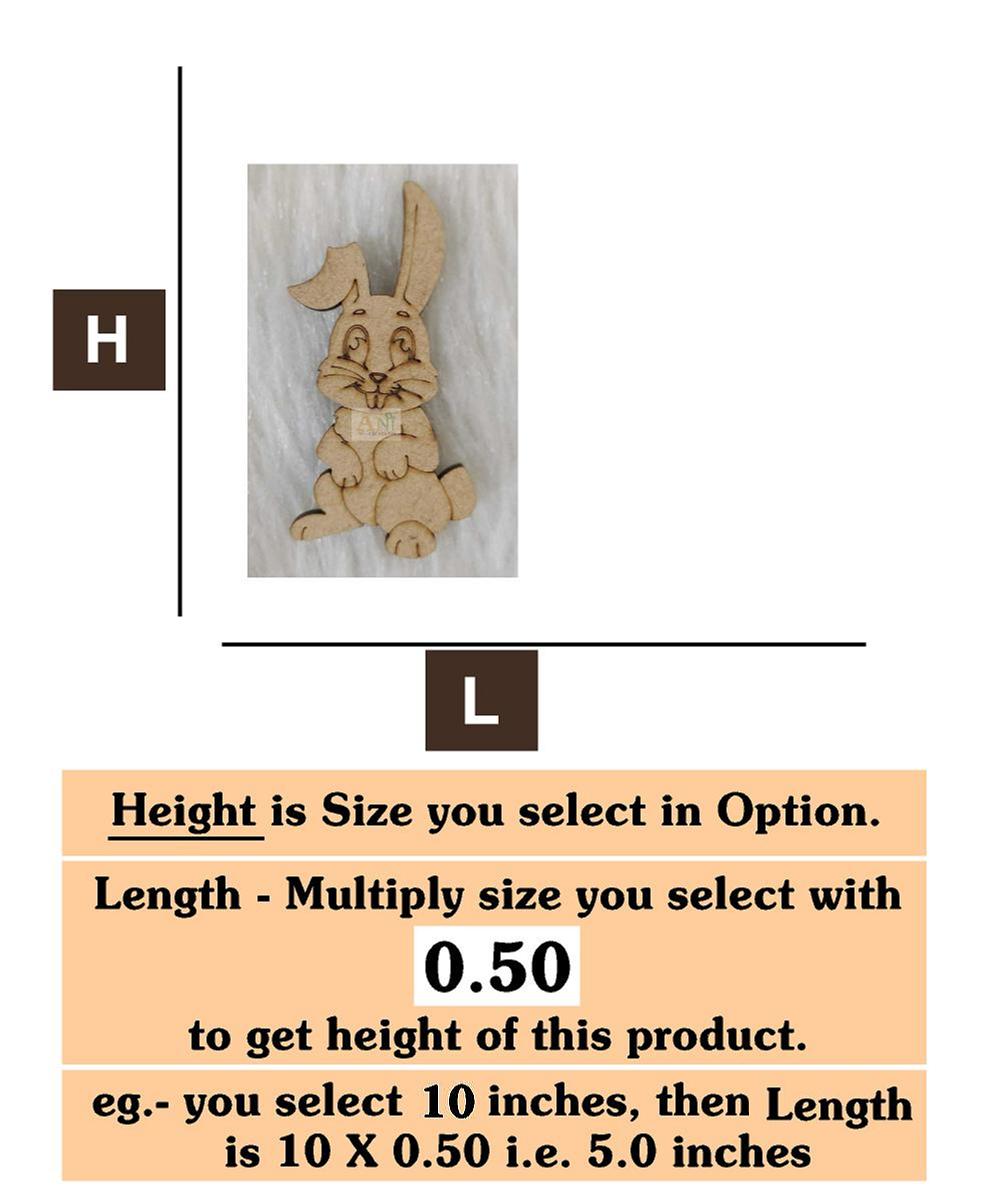 Rabbit 9 MDF Cutout