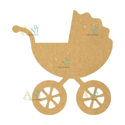 Baby Cradle 2  MDF Cutout