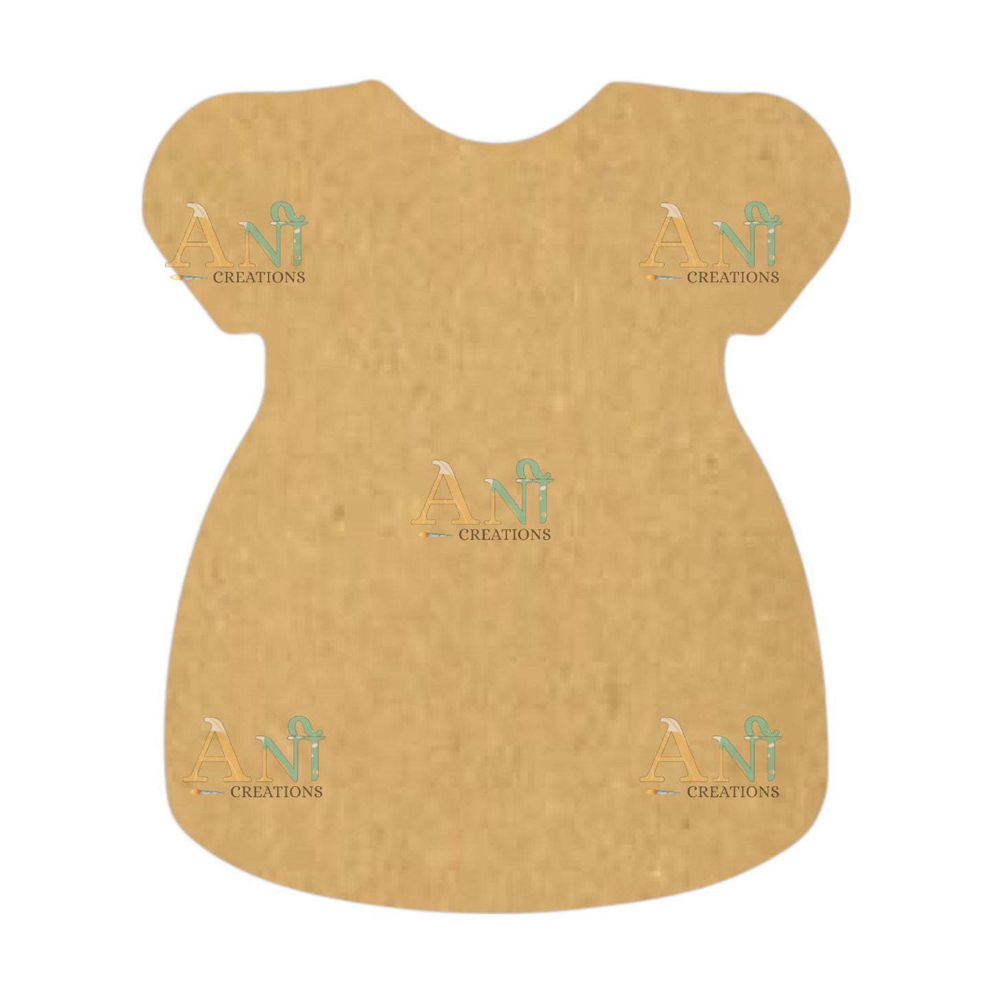 Baby Frock dress 2 MDF Cutout