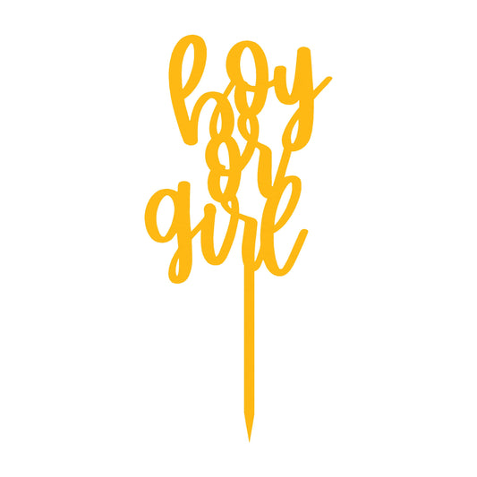 Baby Girl 2 Cake Topper