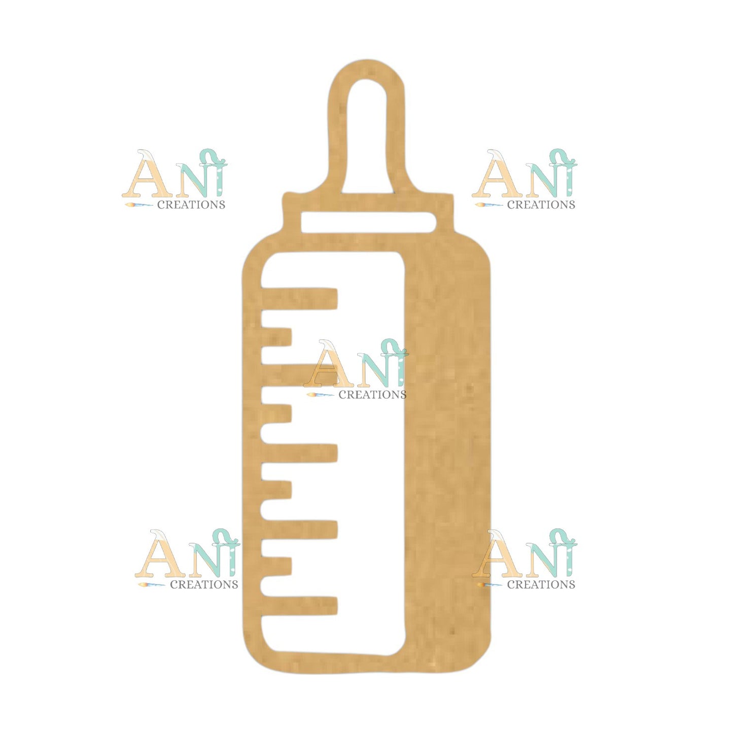 Baby Milk bottle 2 MDF Cutout