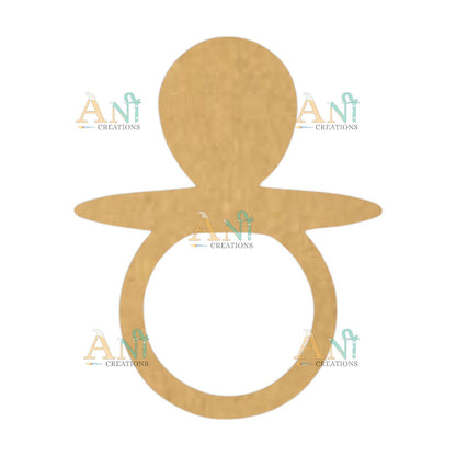 Baby Teether 2  MDF Cutout