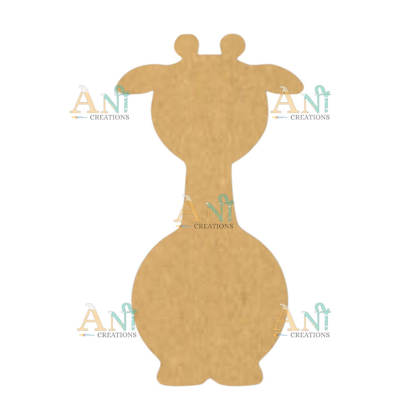 Baby Toy 3  MDF Cutout