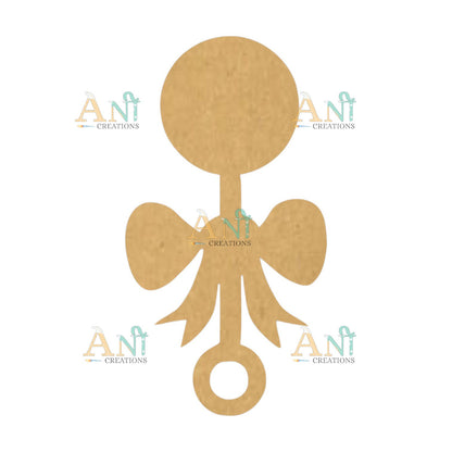Baby Toy 4  MDF Cutout