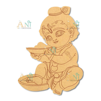 Bal krishna MDF Cutout