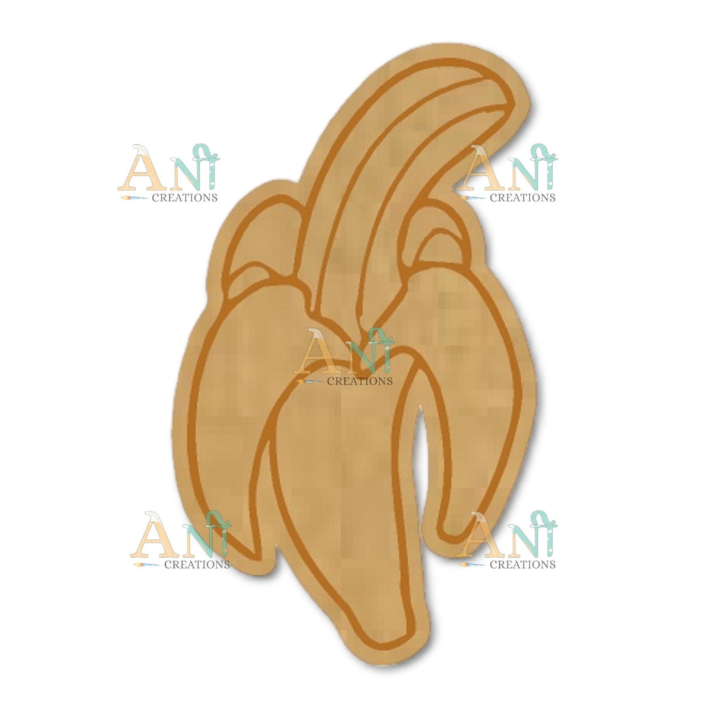 Banana 1 MDF cutout