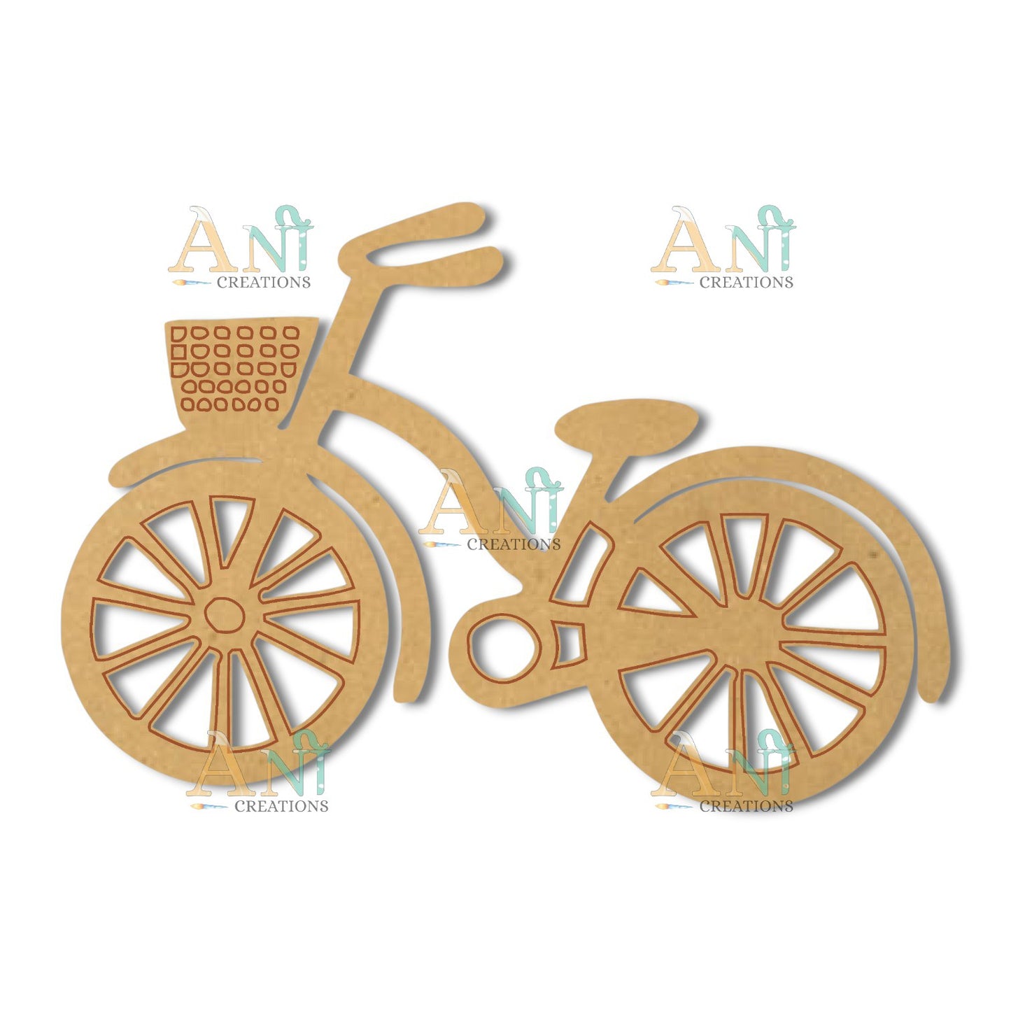 Bicycle 2 MDF Cutout