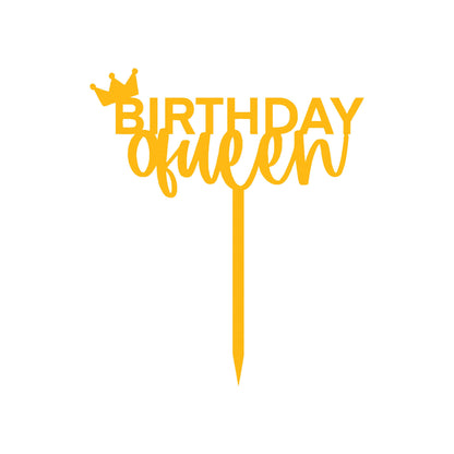 Birthday Queen Cake Topper