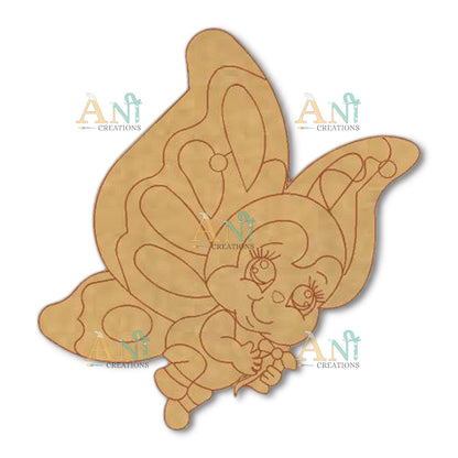Butterfly 3 MDF Cutout