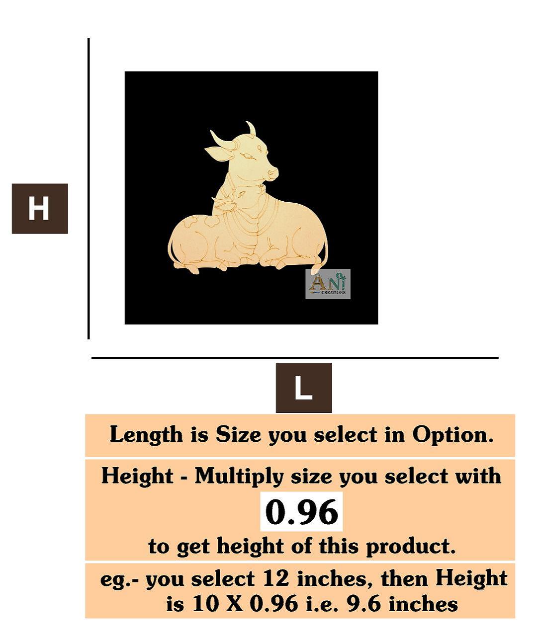 Cow cutout  4 MDF Cutout