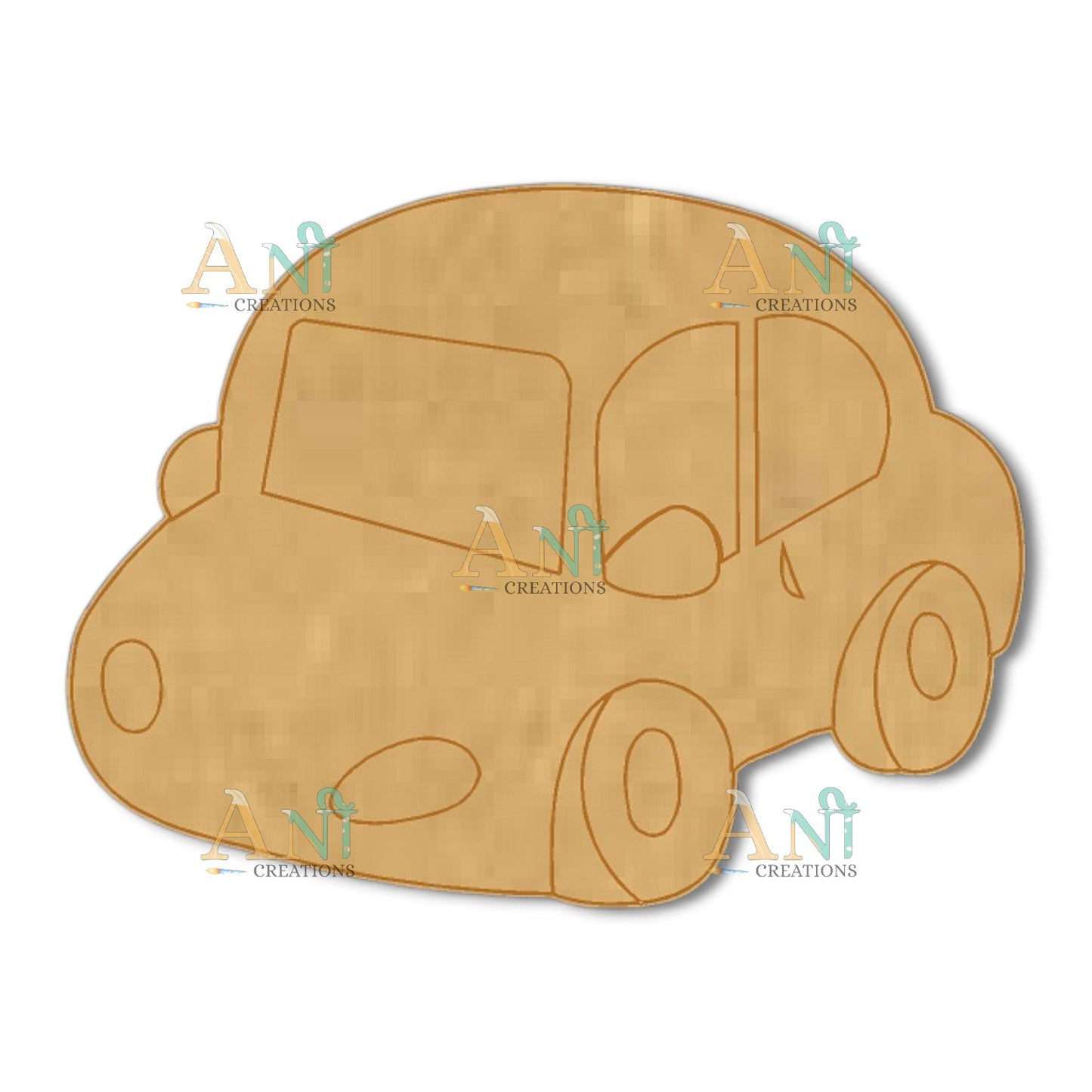 Car 1 MDF Cutout