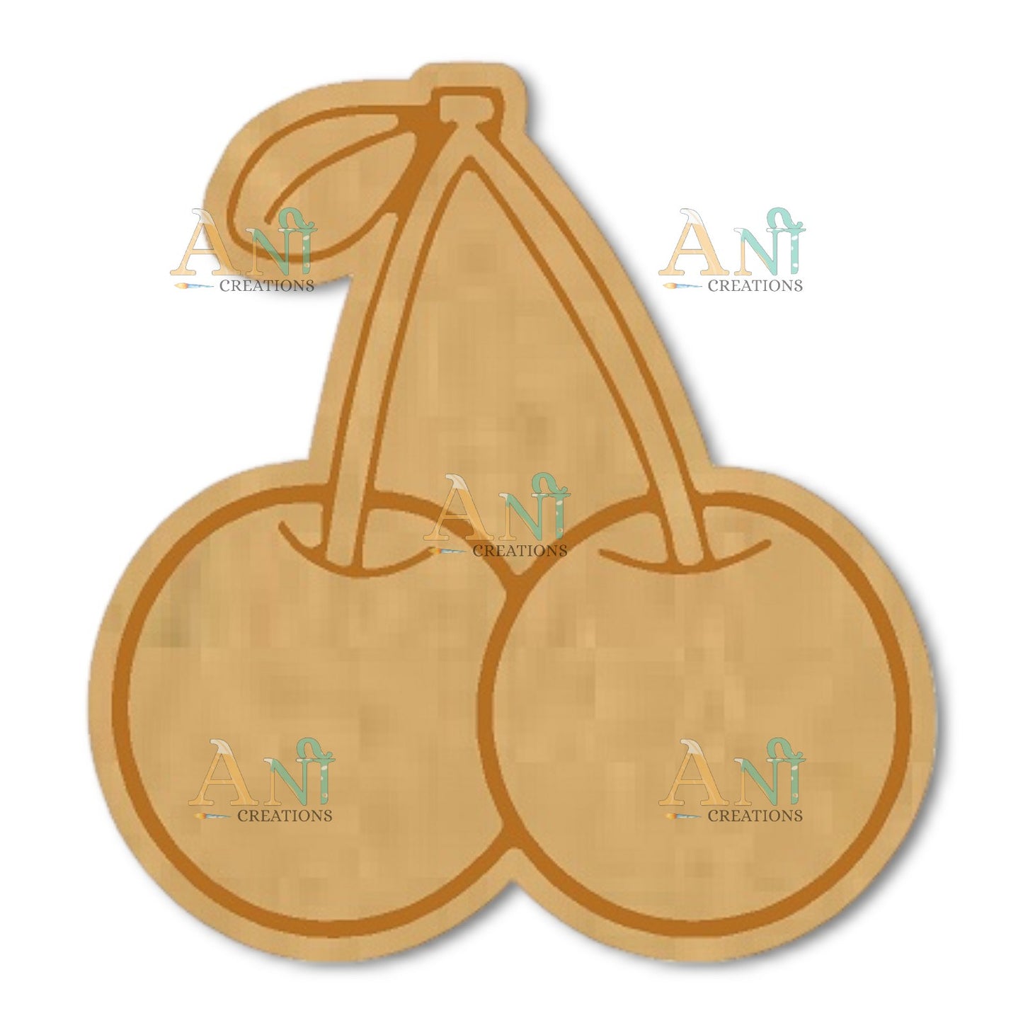 Cherry 1 MDF Cutout
