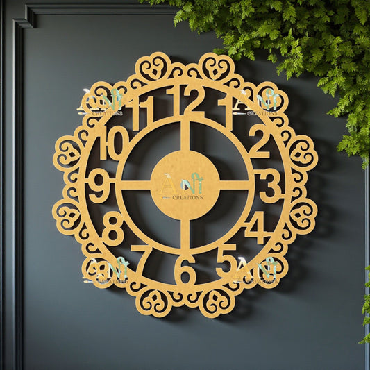 Designer clock 1 MDF Cutout