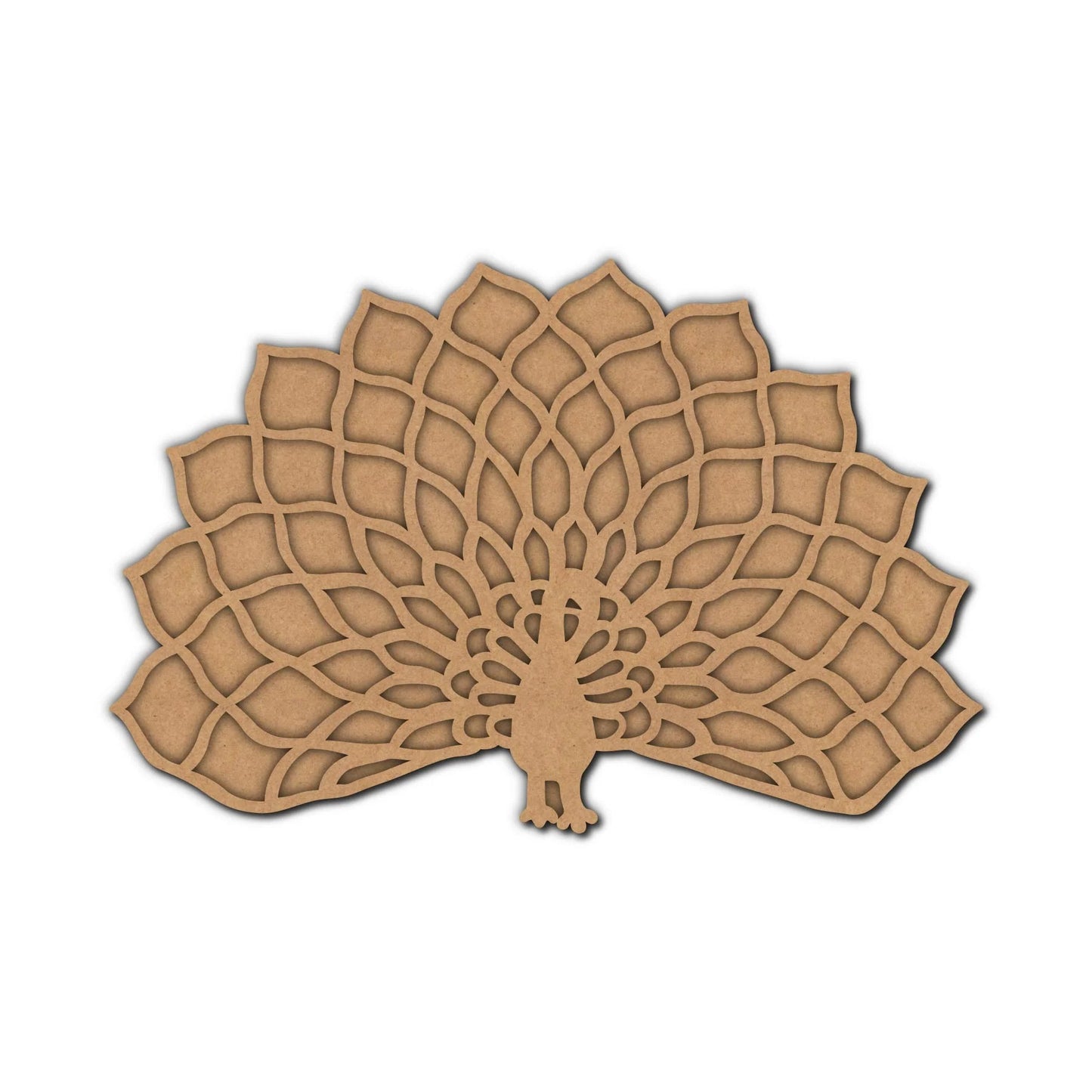 MDF Double Layer Rangoli Base 1