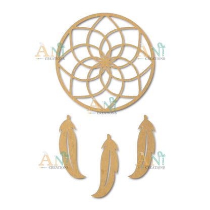 Dream catcher 3 MDF Cutout