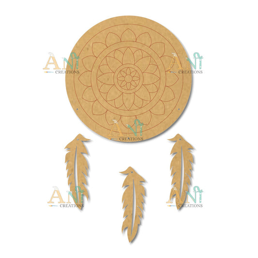 Dream catcher 4 MDF Cutout