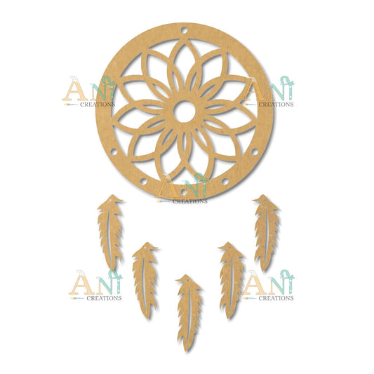 Dream catcher 7 MDF Cutout