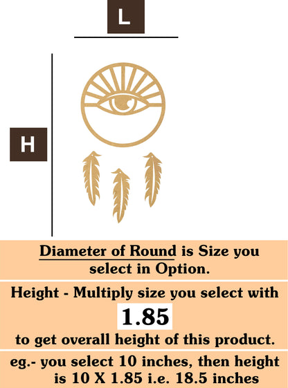 Dream catcher 2 MDF Cutout