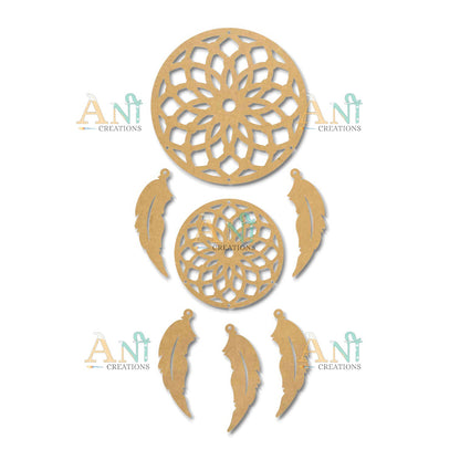 Dream catcher 9 MDF Cutout