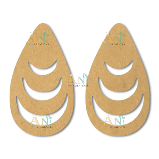 Earring 10 MDF  cutout