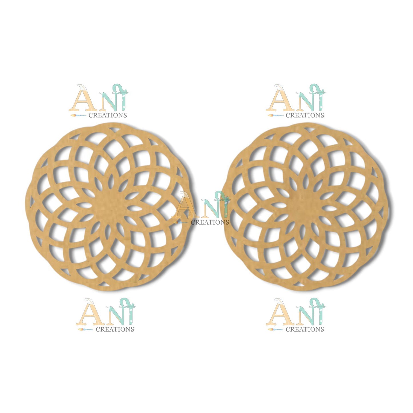 Earring 12 MDF  cutout