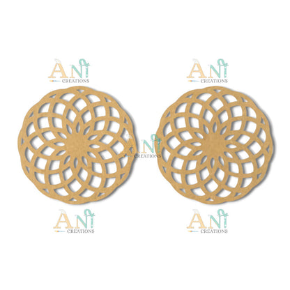 Earring 12 MDF  cutout