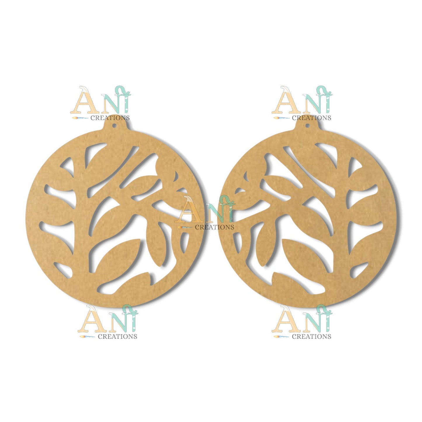 Earring 14 MDF  cutout