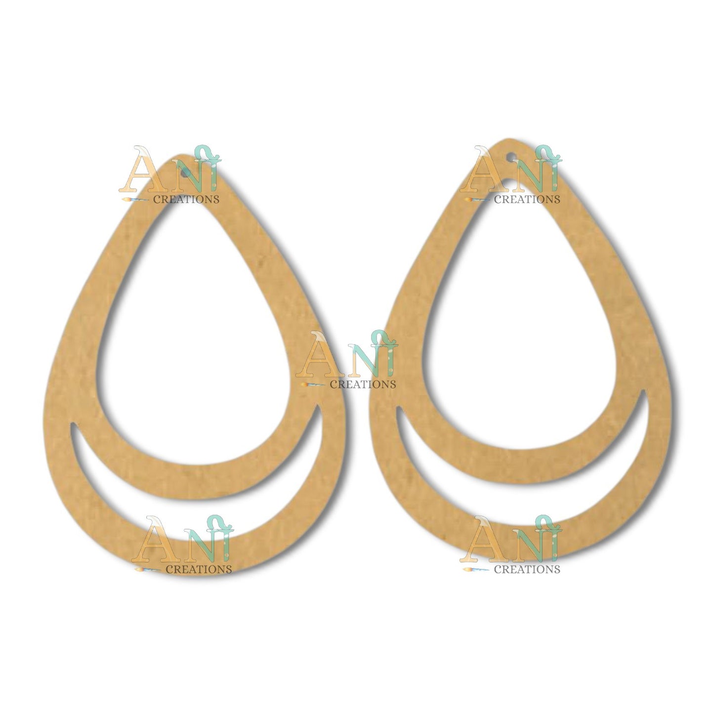 Earring 15 MDF  cutout