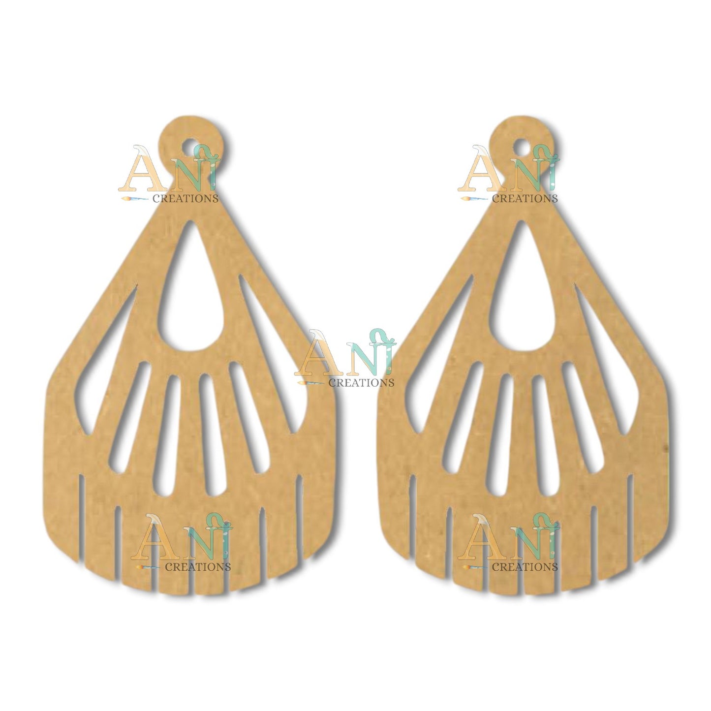 Earring 18 MDF  cutout