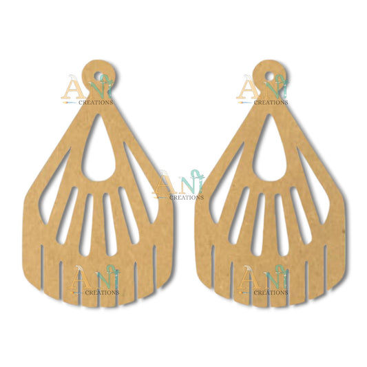 Earring 18 MDF  cutout