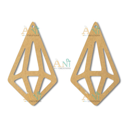 Earring 20 MDF  cutout