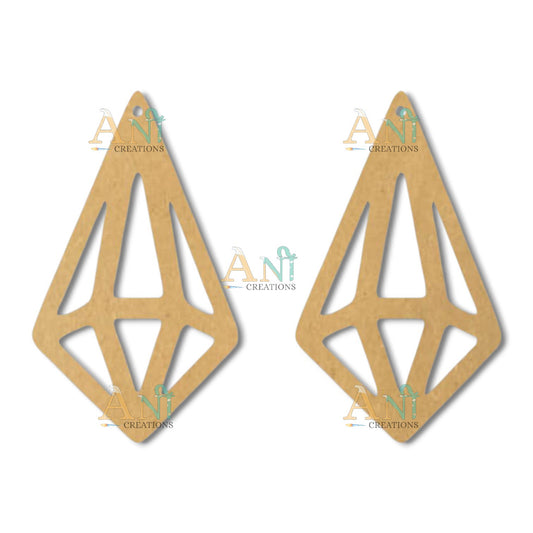 Earring 20 MDF  cutout