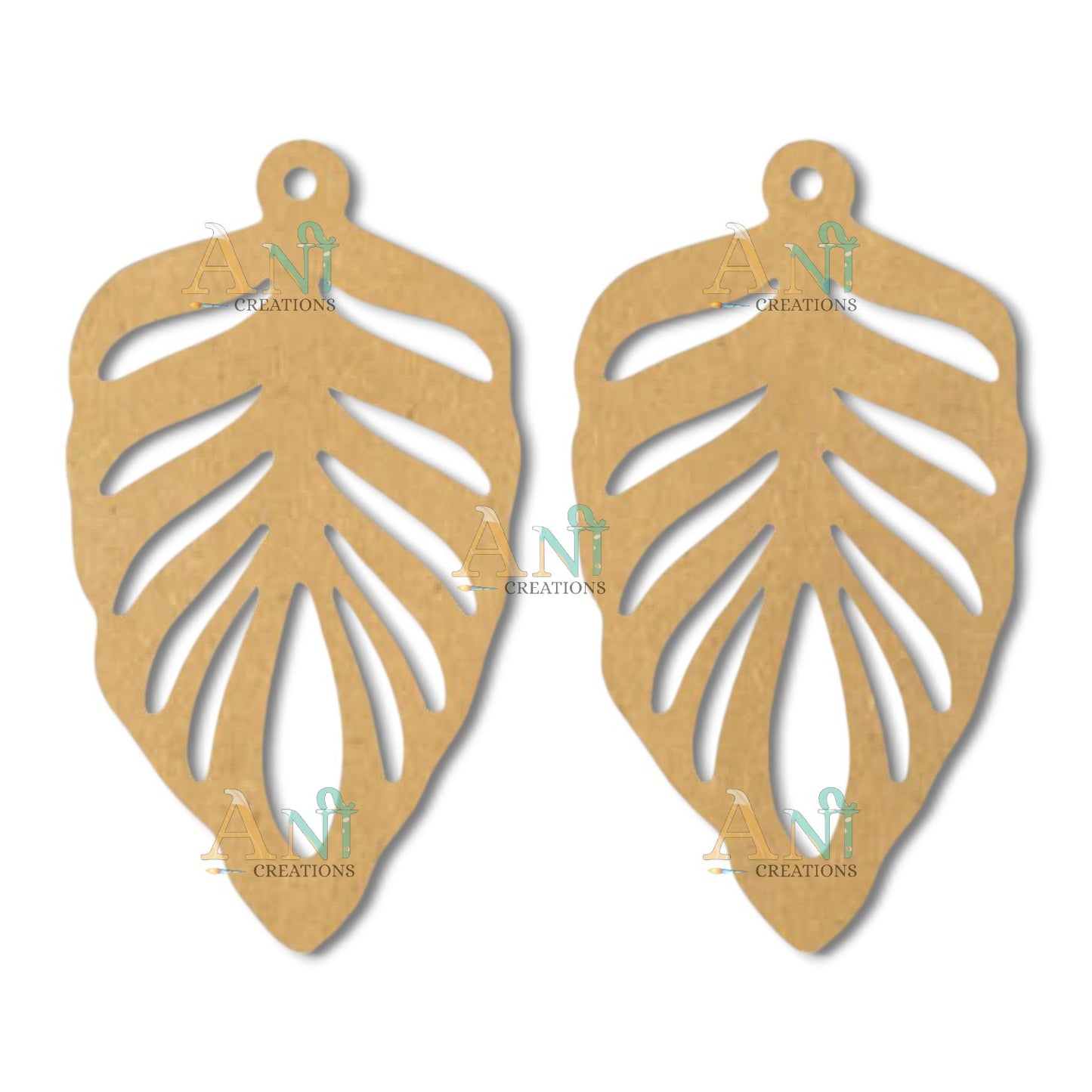 Earring 21 MDF  cutout