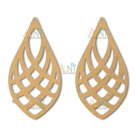 Earring 23 MDF  cutout