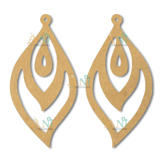 Earring 24 MDF  cutout