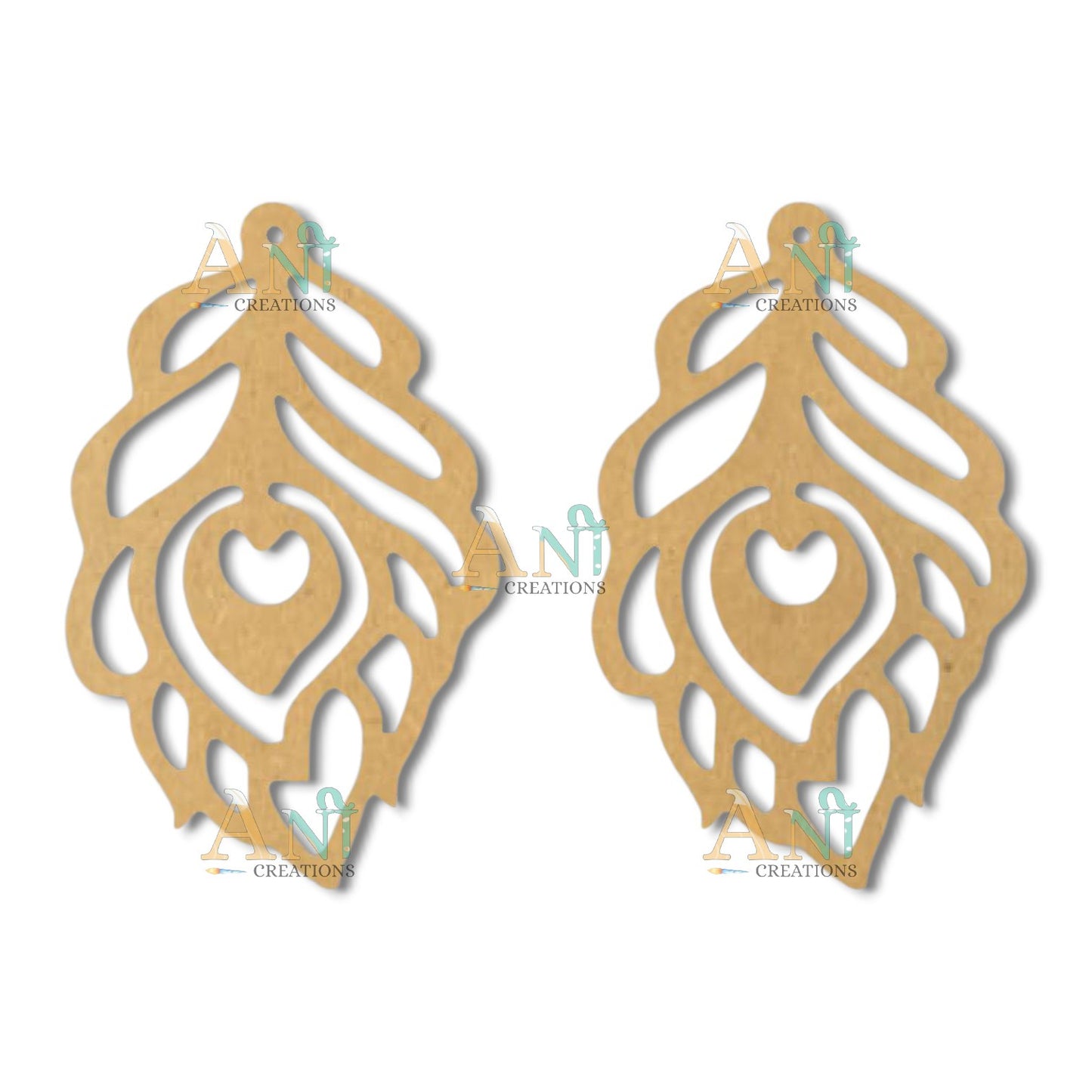 Earring 25 MDF  cutout (Copy)