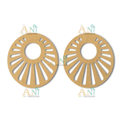 Earring 26 MDF  cutout