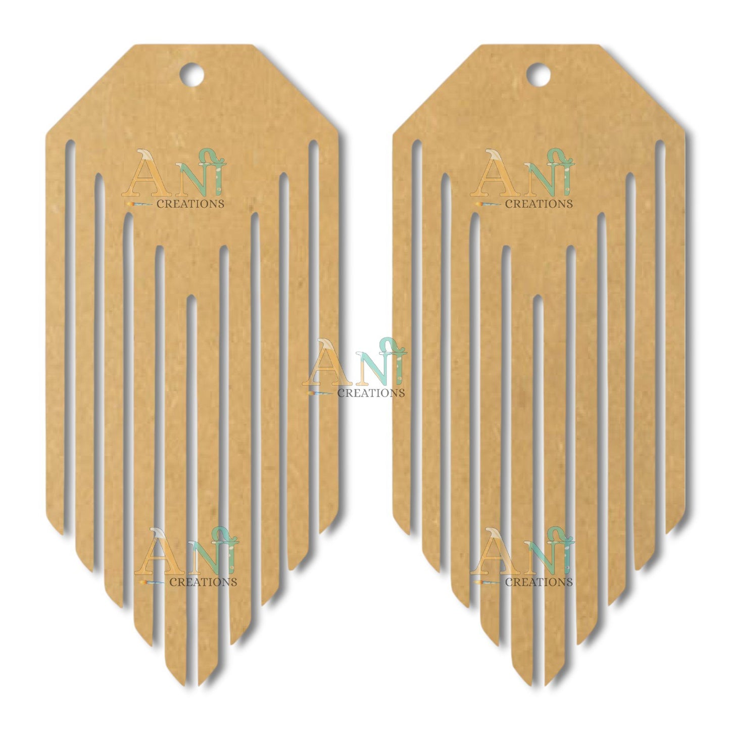 Earring 28 MDF  cutout