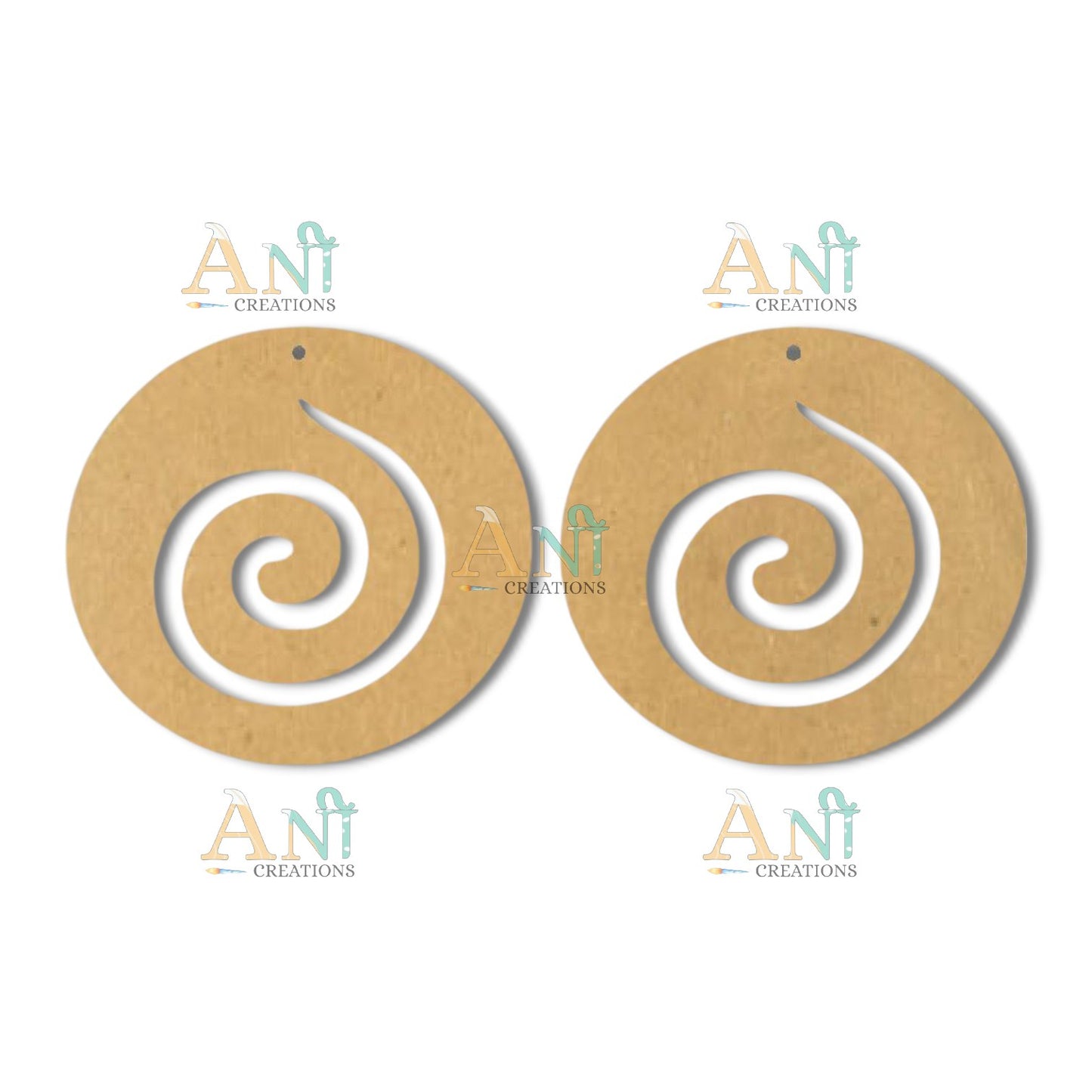 Earring 2 MDF  cutout