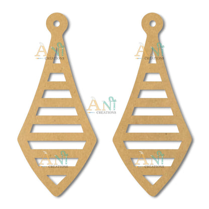 Earring 30 MDF  cutout