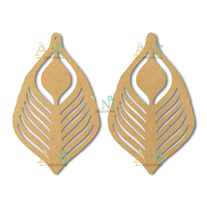 Earring 33 MDF  cutout