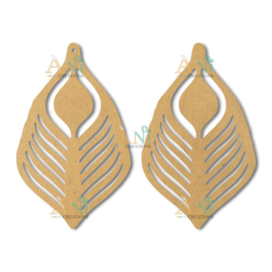 Earring 33 MDF  cutout