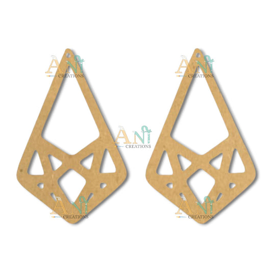 Earring 35 MDF  cutout