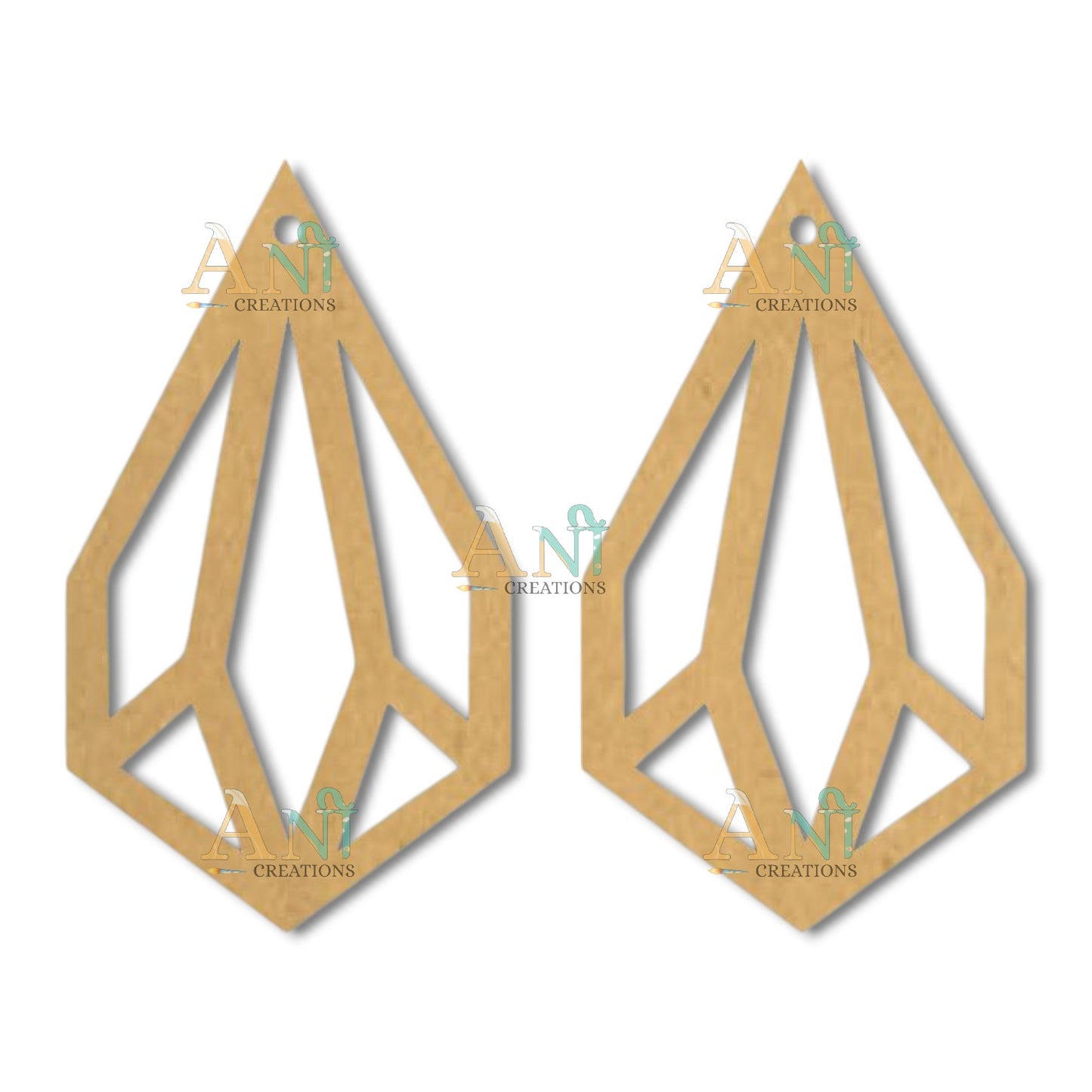 Earring 36 MDF  cutout