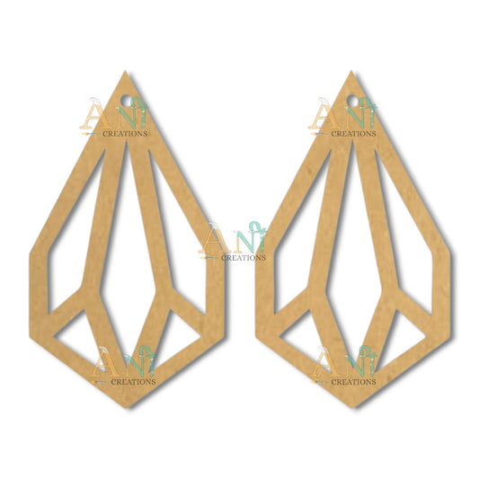 Earring 36 MDF  cutout